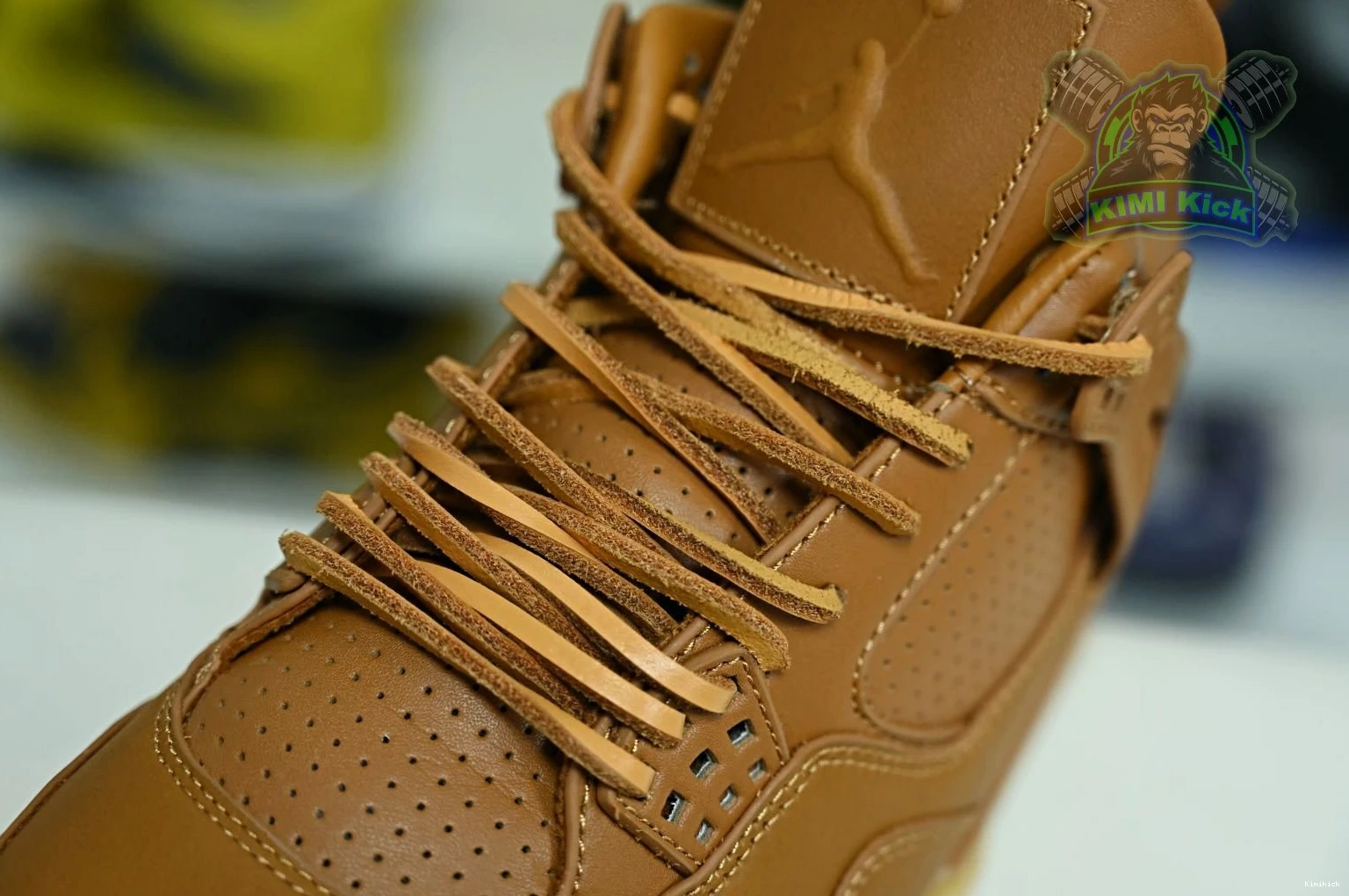 Kimikick ginger 1887 Jordan Jordan 4 Air wheat retro Affordable 0610
